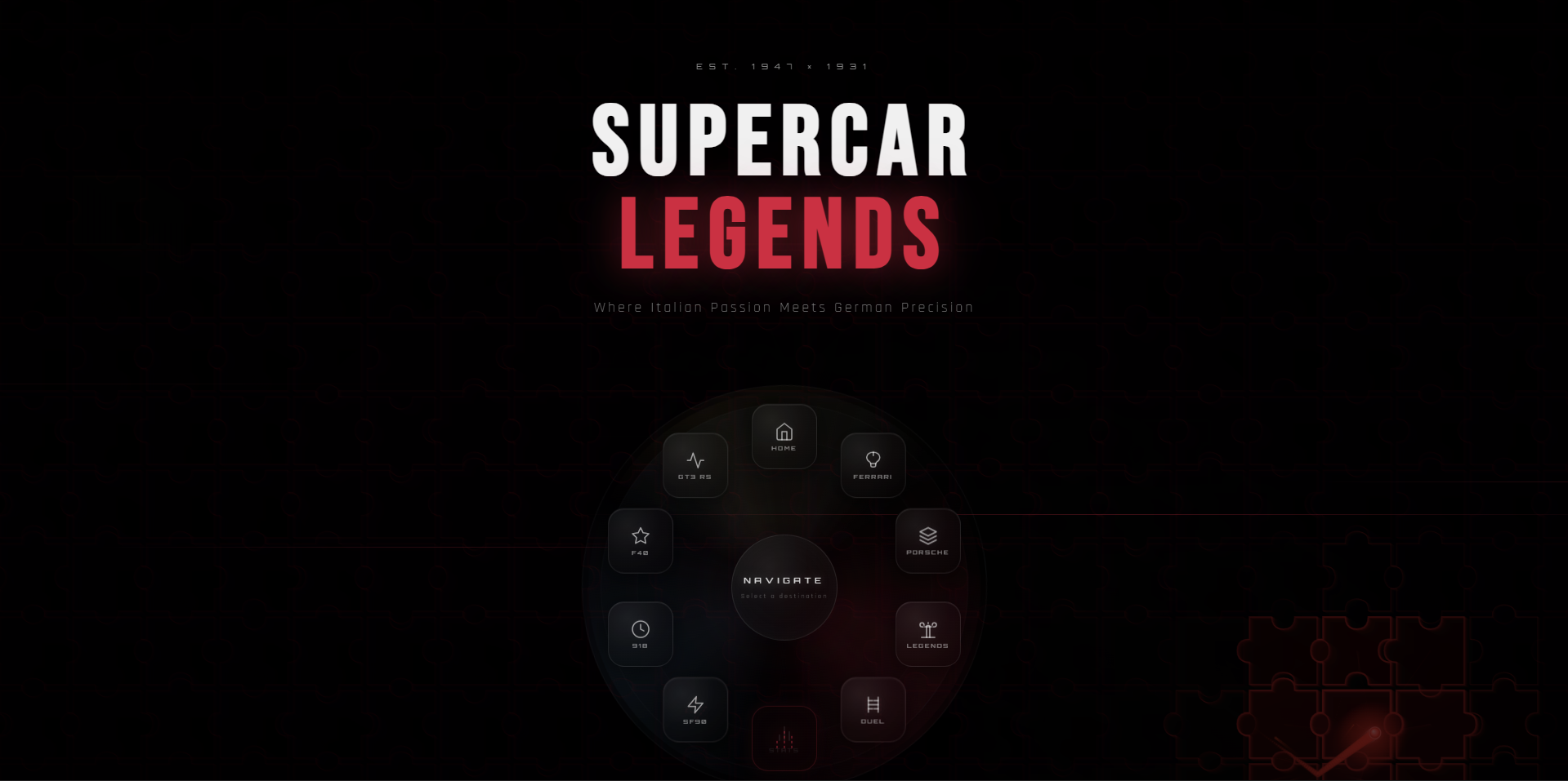 Premium E-Commerce — SUPERCAR LEGENDS